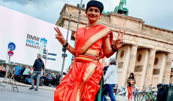 Can You Run A Marathon in a Saree ??? Well Meet Kranti Salvi – Fastest Runner in a Saree