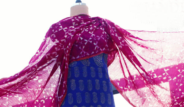 Simple &amp; Crazy - Drape into the magic of Salwar Suits from Chanderi