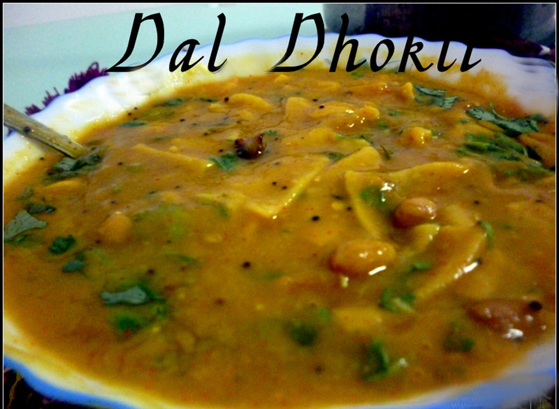 Spicy and mouth-watering recipe – Rajasthani Dal Dhokli