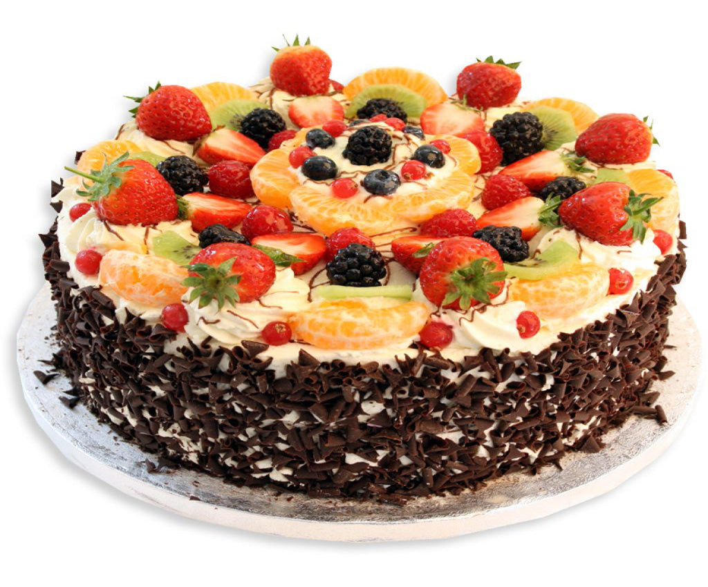 The delicious Chocolate Fruit Cake for Christmas