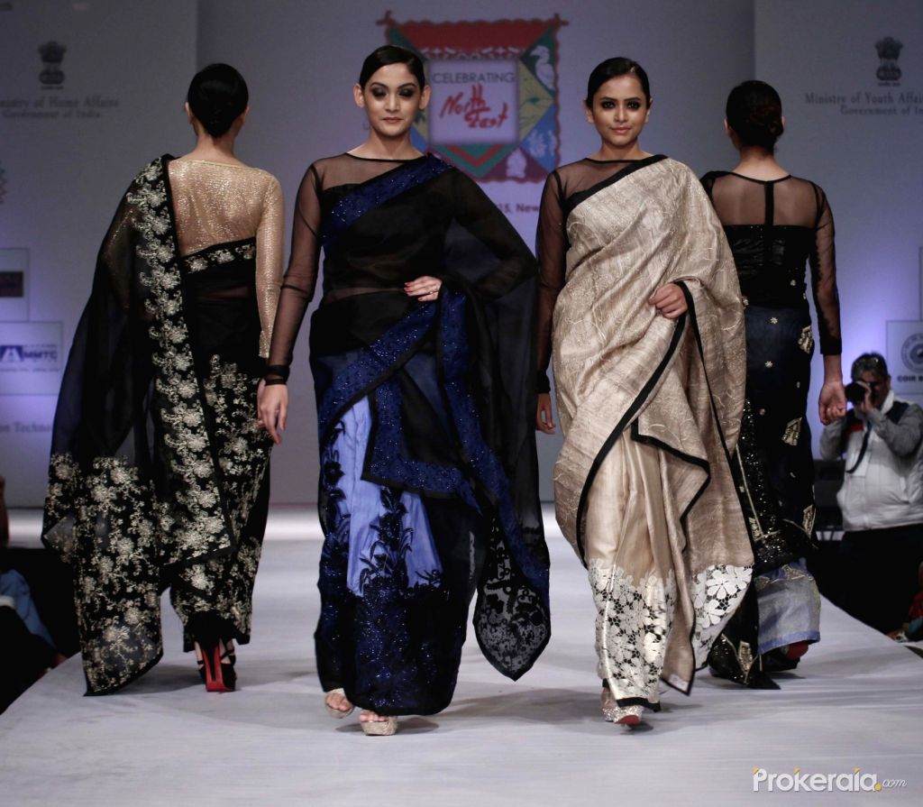 Ramp walk for a cause – A Babu effort – Unnatisilks