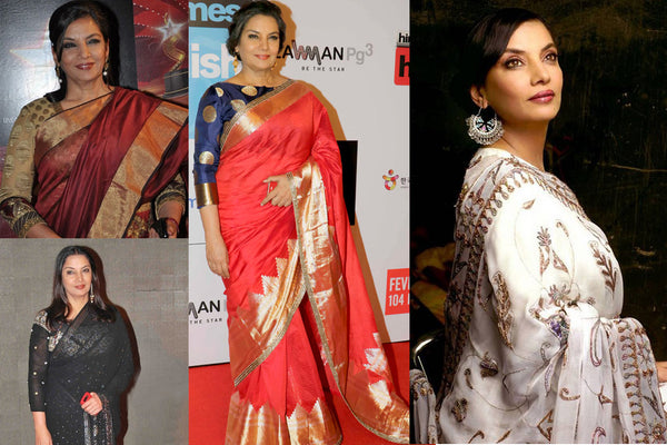 Shabana Azmi – blessed with an innate sense of dressing