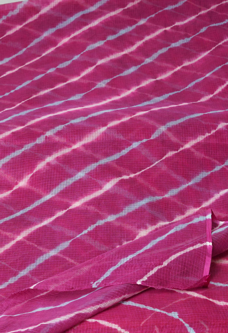 Purple Pure Gota Patti Bandhani Printed Kota Dupatta –UDS4556