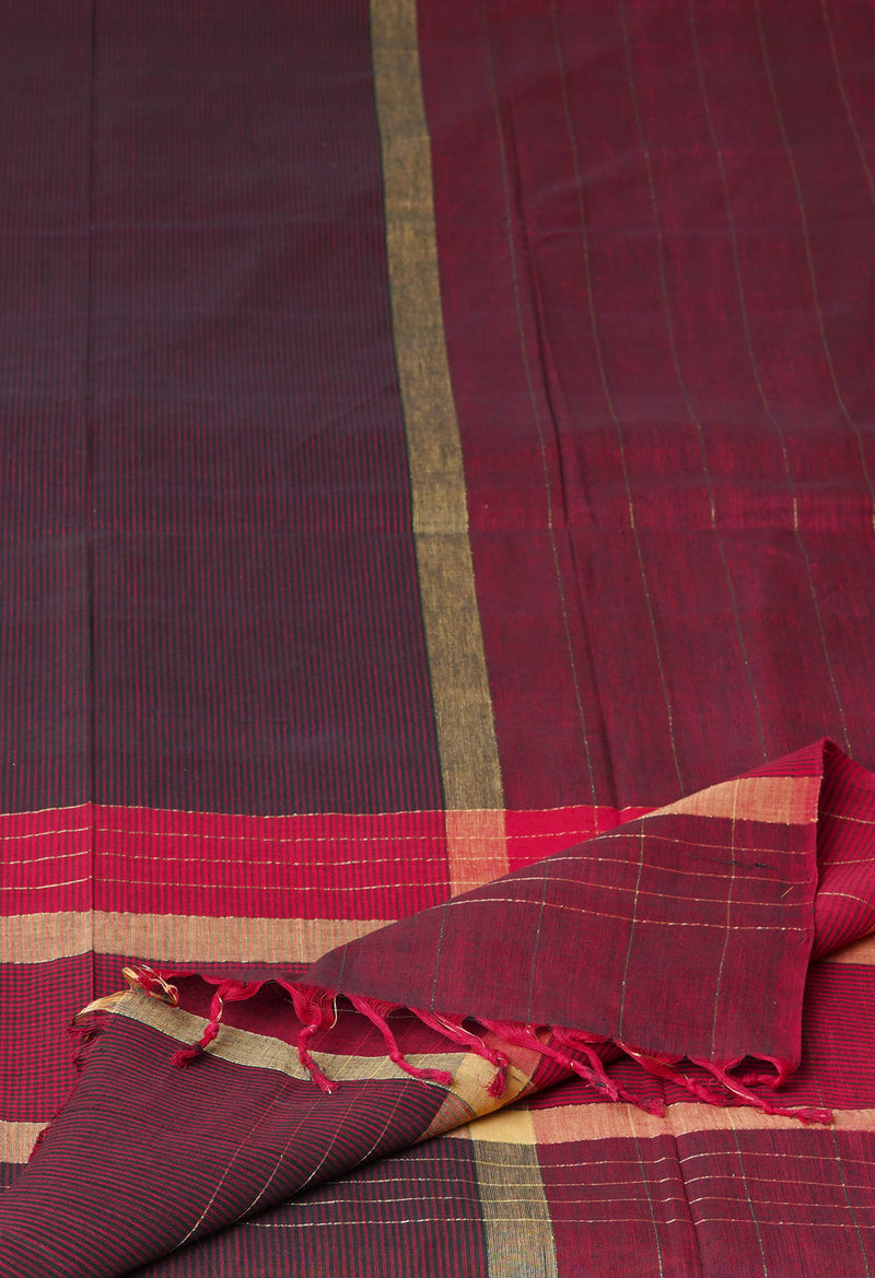 Multi Pure Plain Mangalgiri Cotton Dupatta–UDS4860