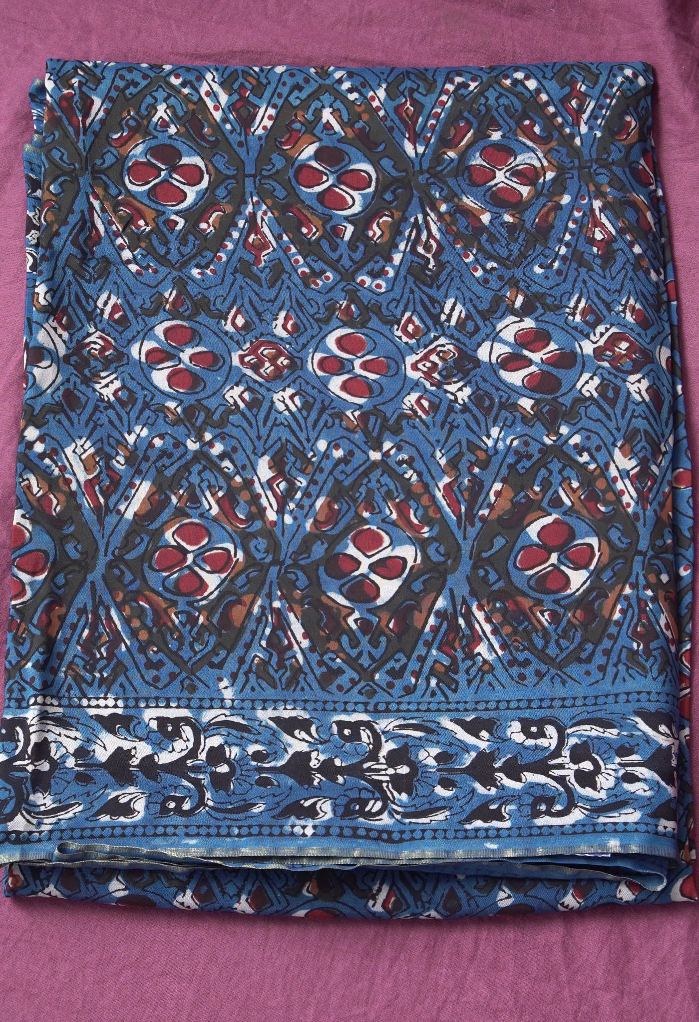 Pure Designer Printed Uppada Silk Saree-ULAC0008/36-21