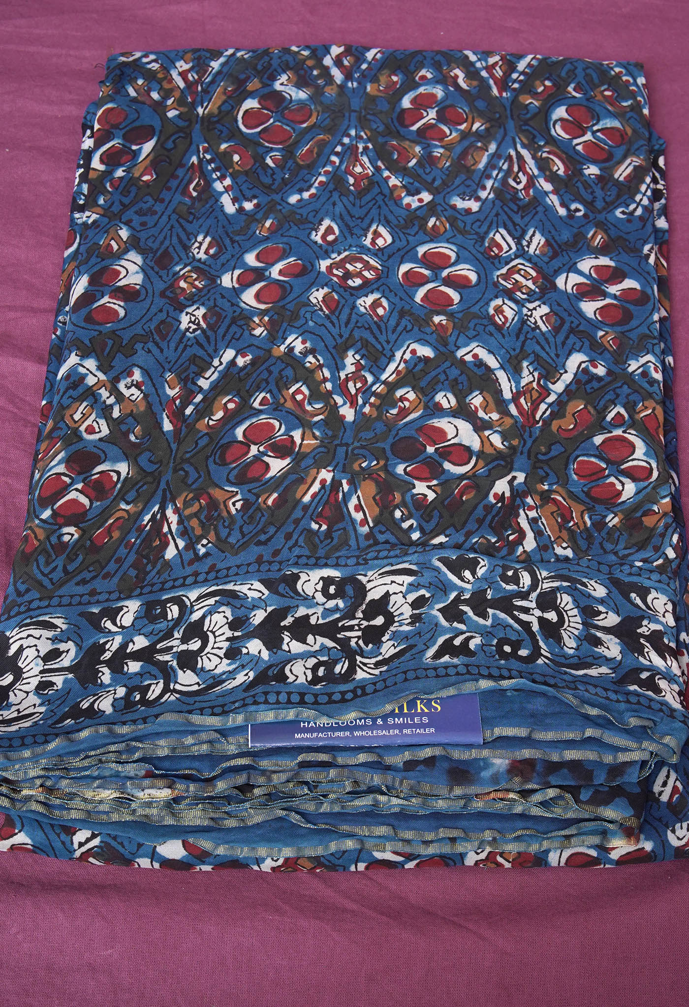 Pure Designer Printed Uppada Silk Saree-ULAC0008/36-27