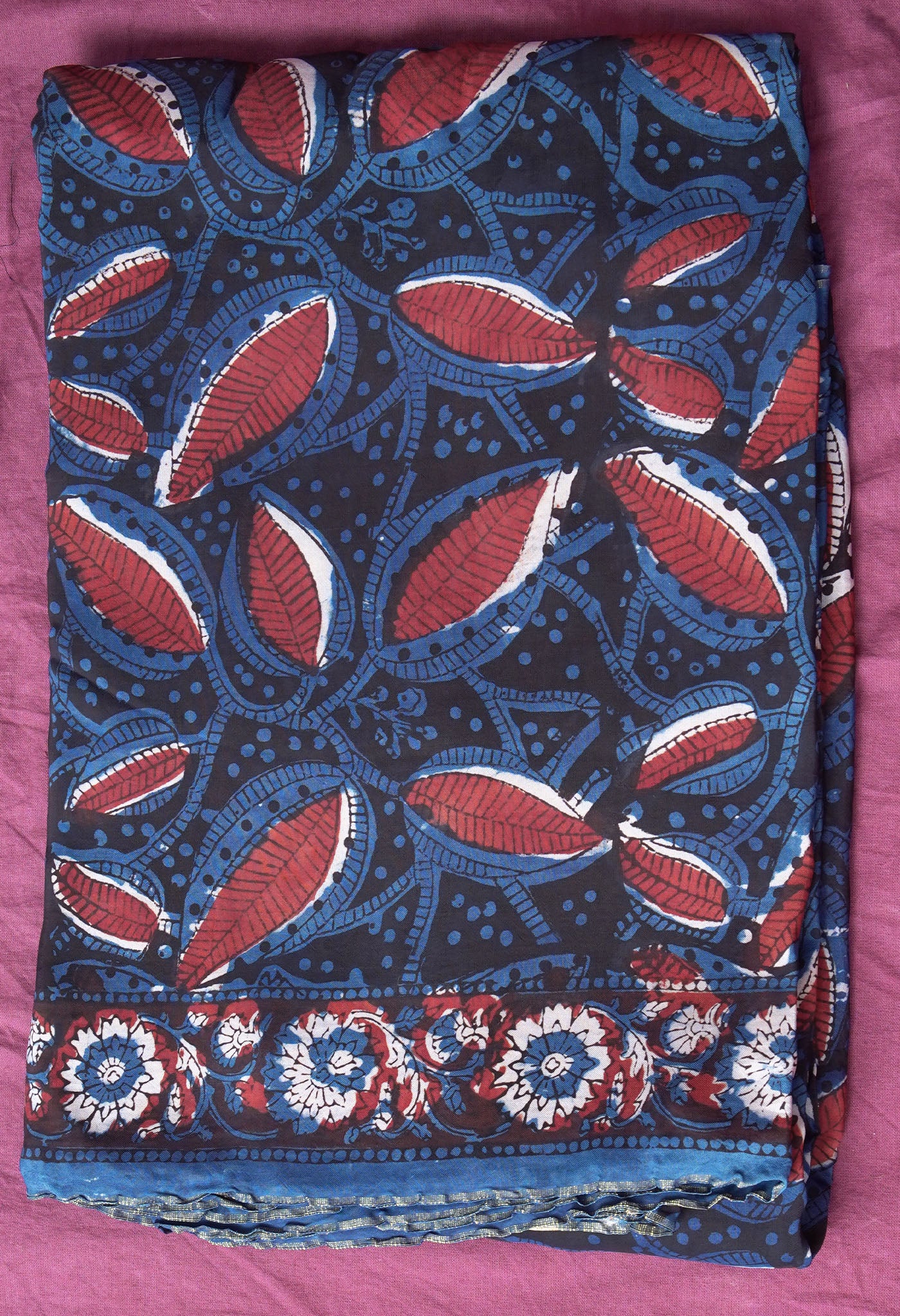 Pure Designer Printed Uppada Silk Saree-ULAC0008/36-35