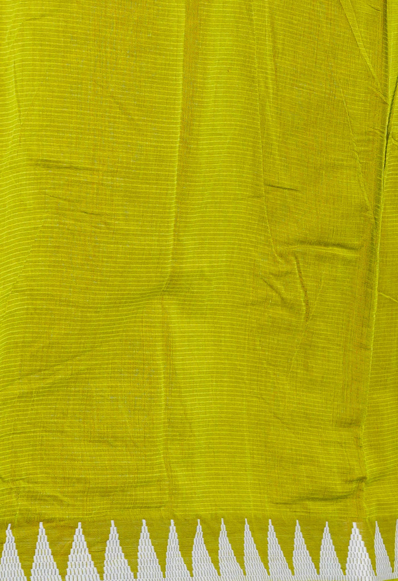 Dark Gold Brown Pure Mangalgiri Cotton Saree-UNM73528
