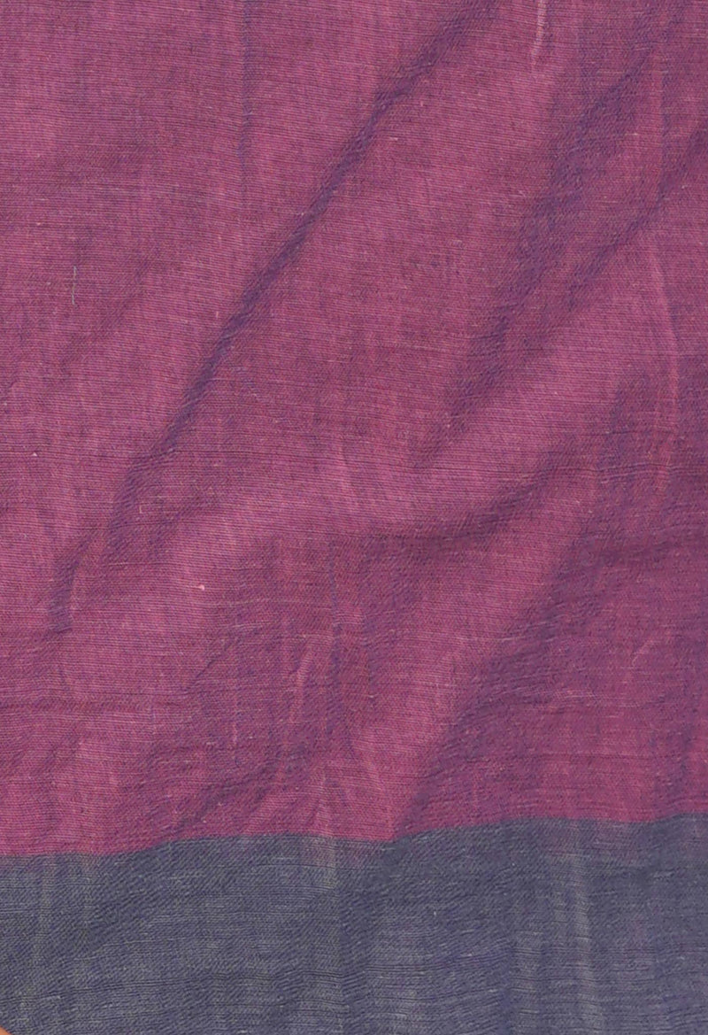 Pink Pure Mangalagiri Plain Mangalagiri Cotton Saree-UNM73618