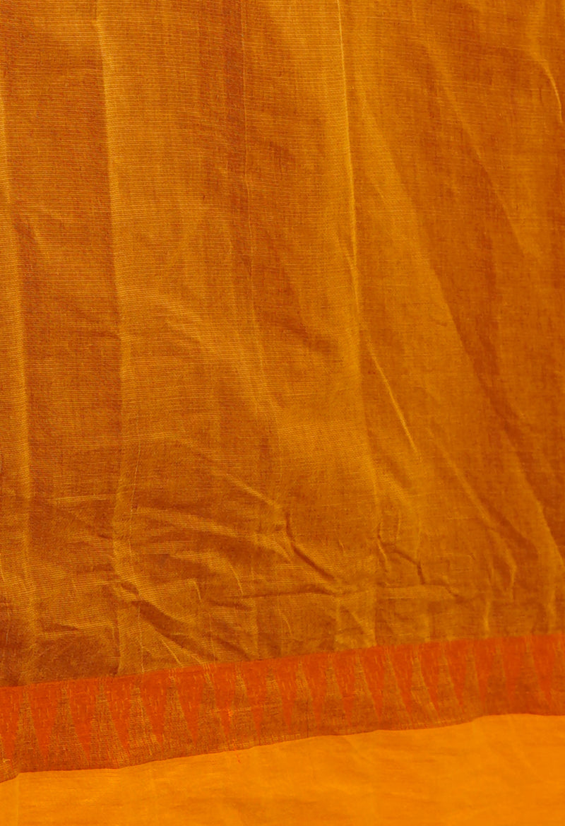 Maroon  Plain Chettinad Cotton Saree-UNM73628