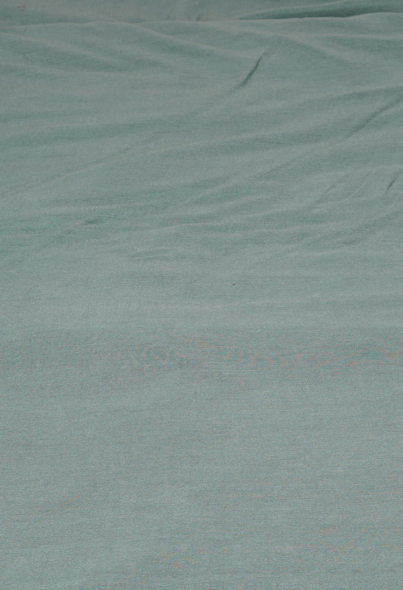 Green  Plain Chanderi Sico Saree-UNM73646