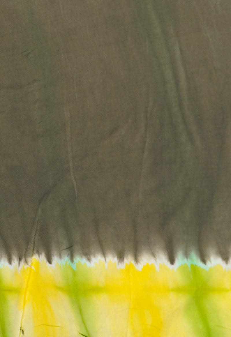 Multi Pure  Shibori Printed Superfine Mulmul Cotton Saree-UNM73775