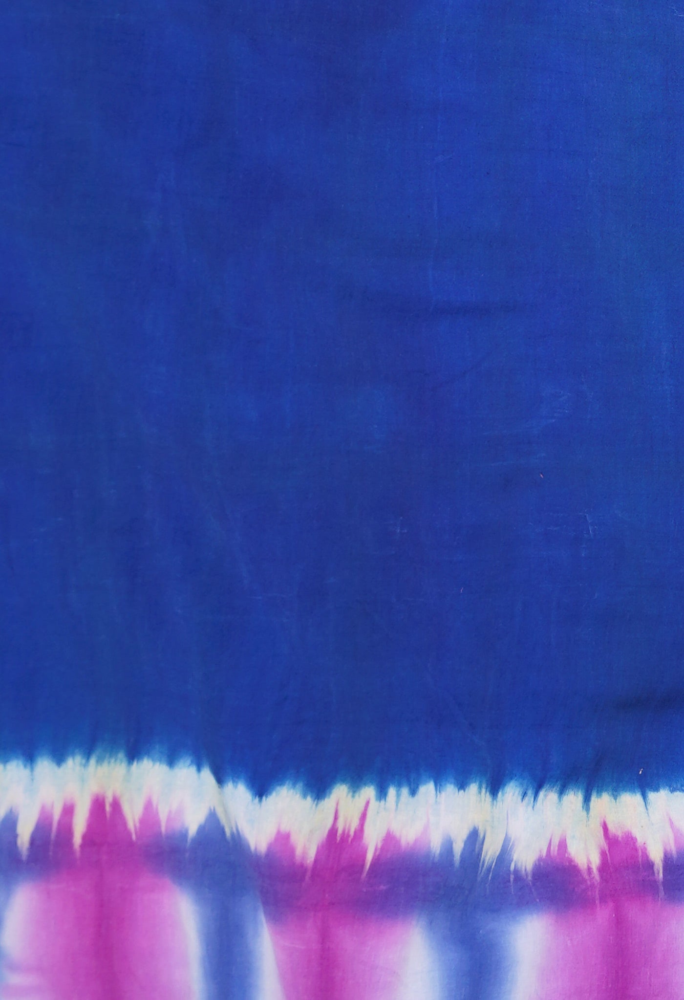 Multi Pure Shibori Printed Superfine Mulmul Cotton Saree-UNM73790