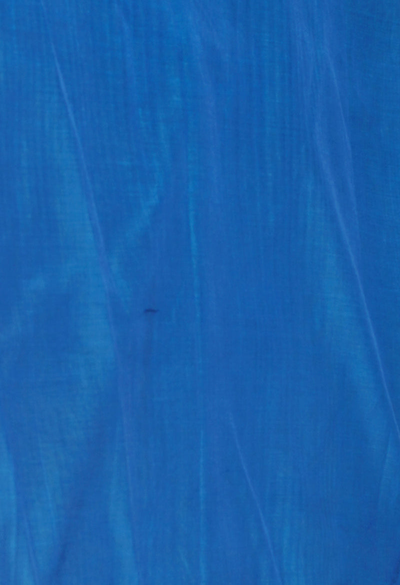 Parrot Green-Blue  Mangalagiri Soft Silk Saree-UNM73923
