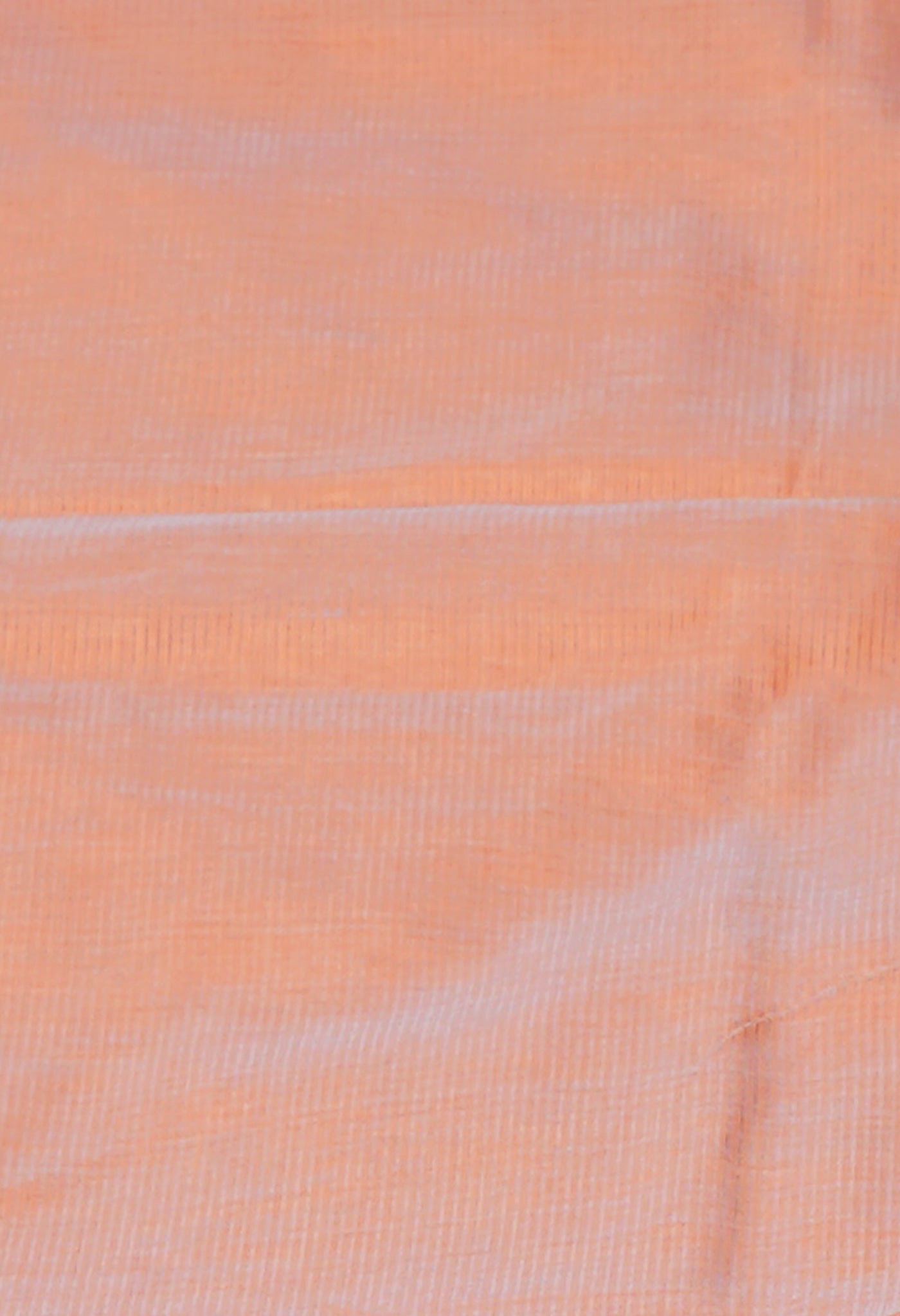 Orange Pure Mangalgiri Cotton Saree