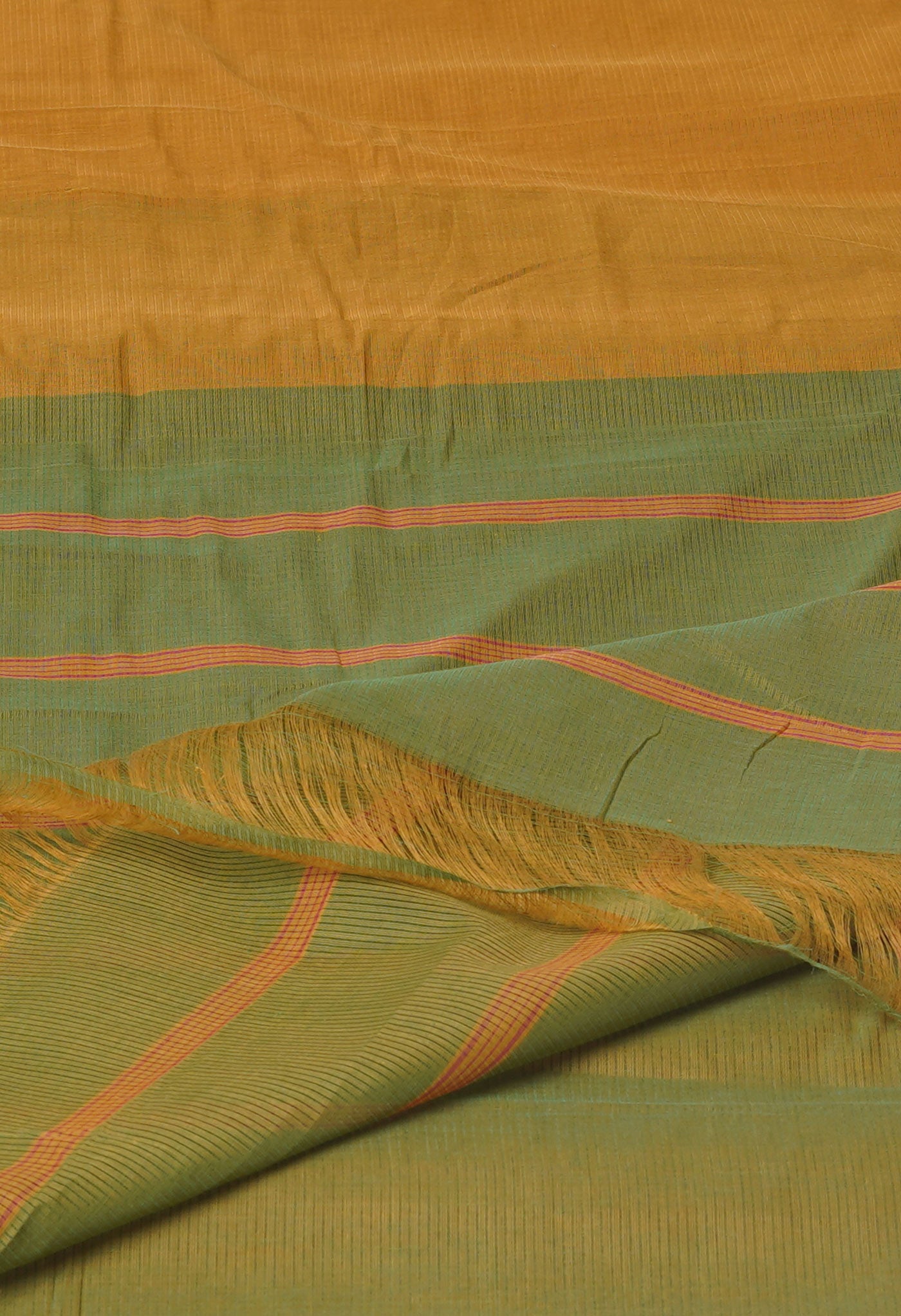 Brown Pure Mangalgiri Cotton Saree