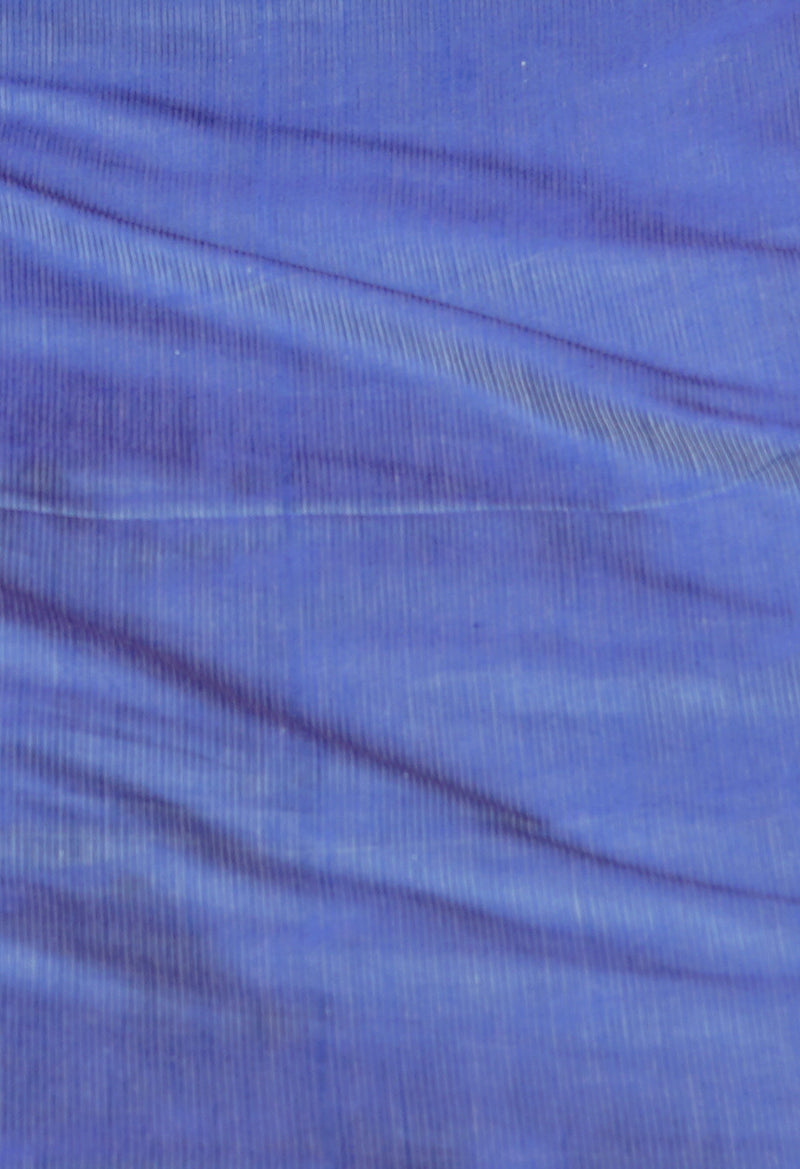 Pale Grey Pure Handloom Mangalgiri Silk Saree-UNM74395