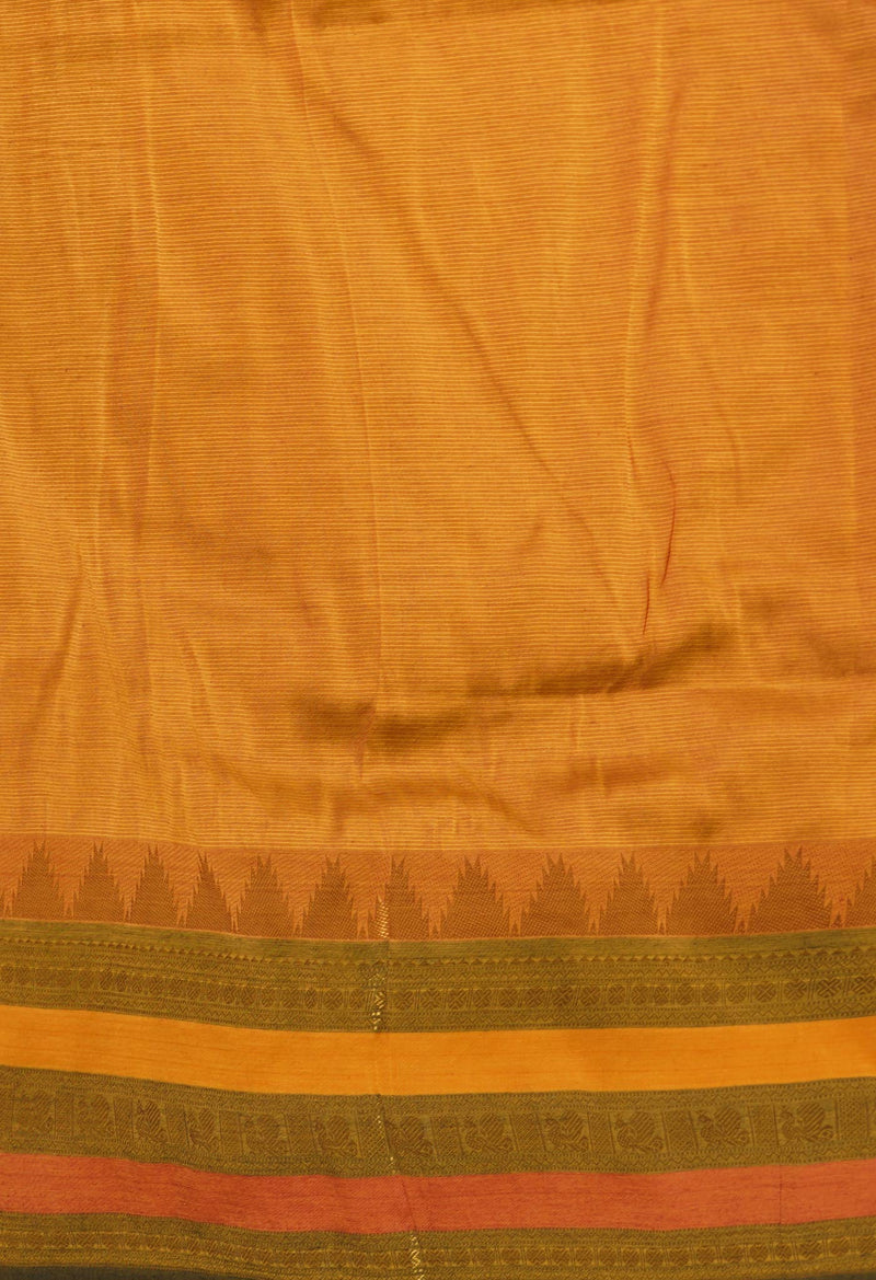 Maroon Pure Handloom Narayanpet Silk Saree-UNM74401