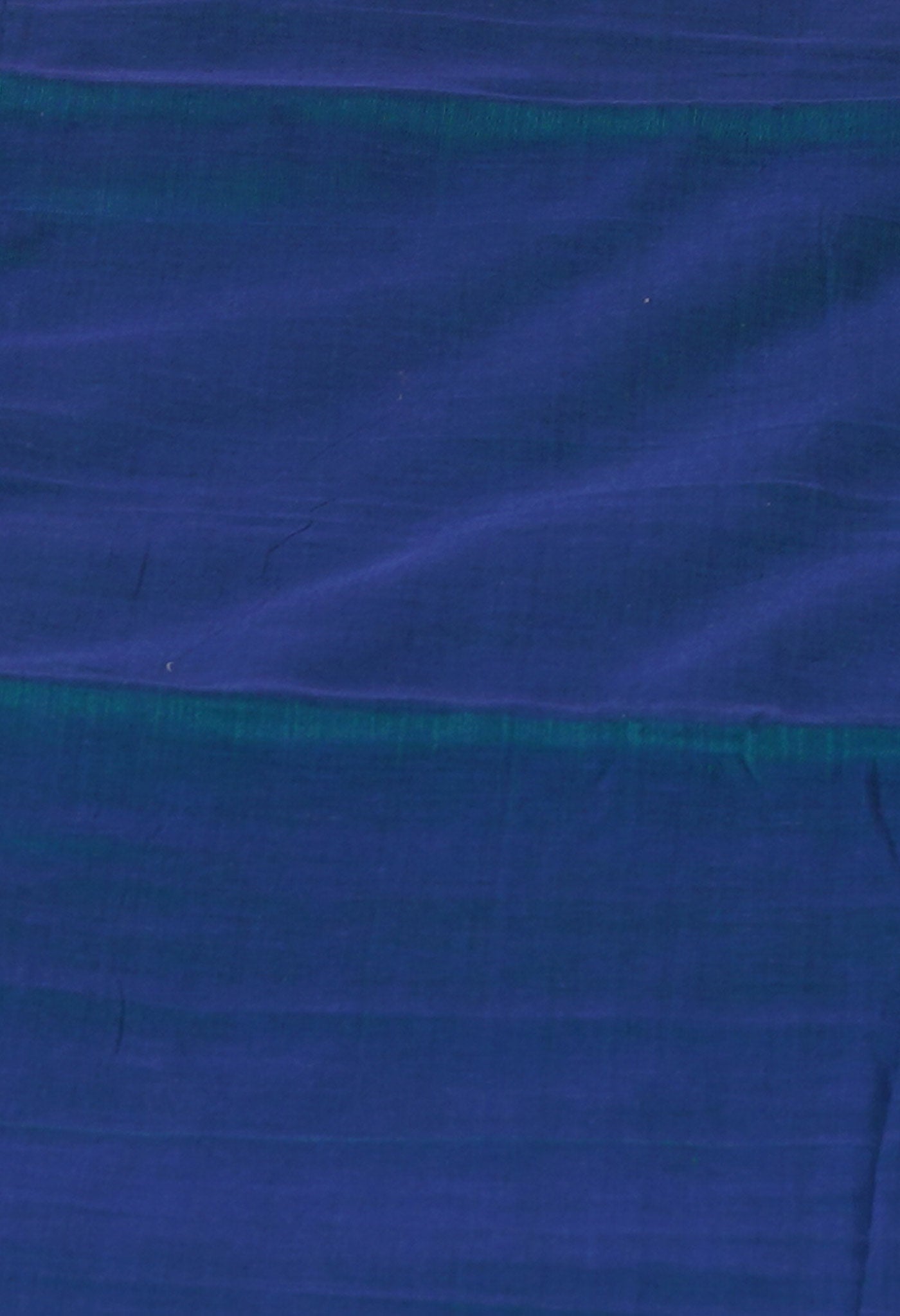 Peacock Blue Pure Handloom Narayani Cotton Saree