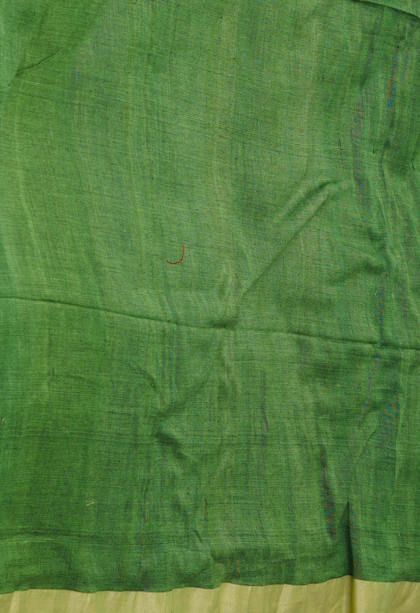 Green Pure  Dhakai Bengal Linen Saree