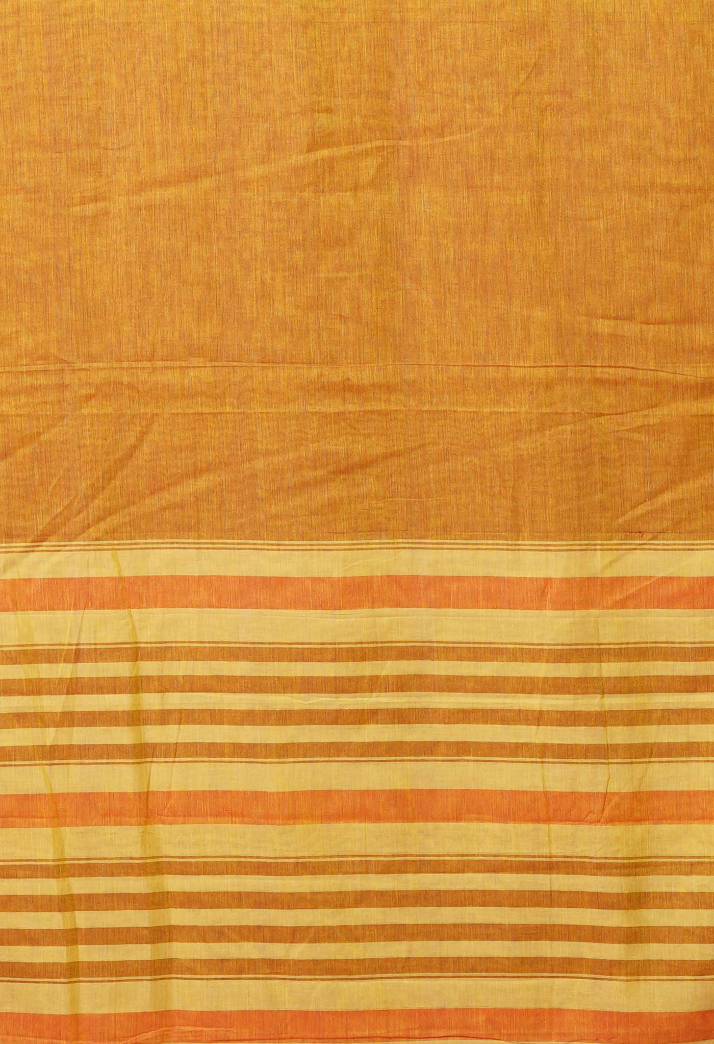 Yellow-Pink Pure Handloom Narayani Cotton Saree