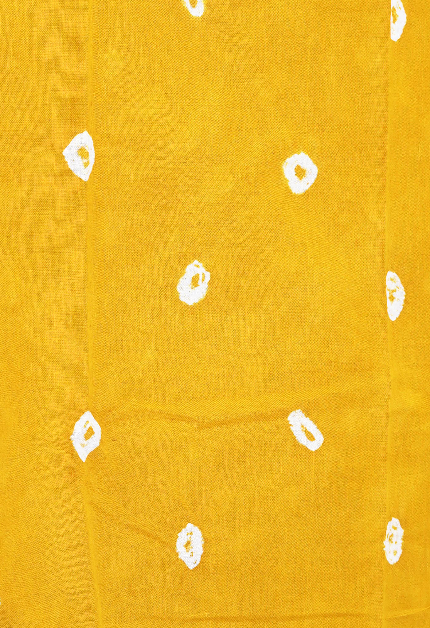 Green-Yellow Pure Bandhani Tie & Dye Soft Mulmul Cotton Saree-UNM82878