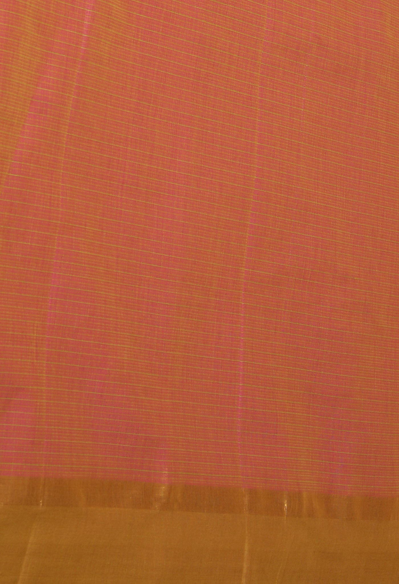 Pink-Green Pure Woven Checks Pavani Mangalgiri Cotton Saree-UNM83137