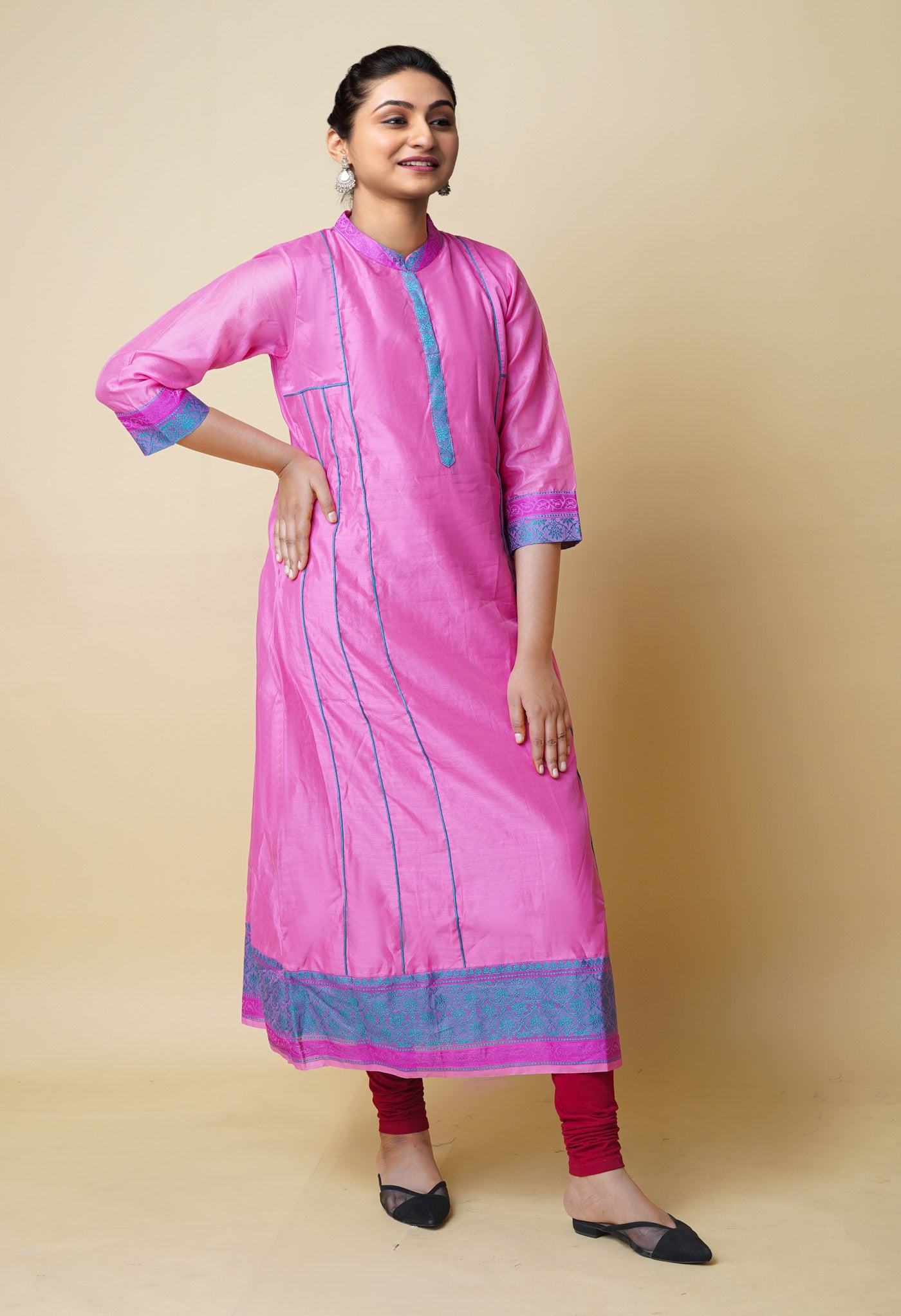 Pink Fancy Bangalore Sico Kurta-PKK1928