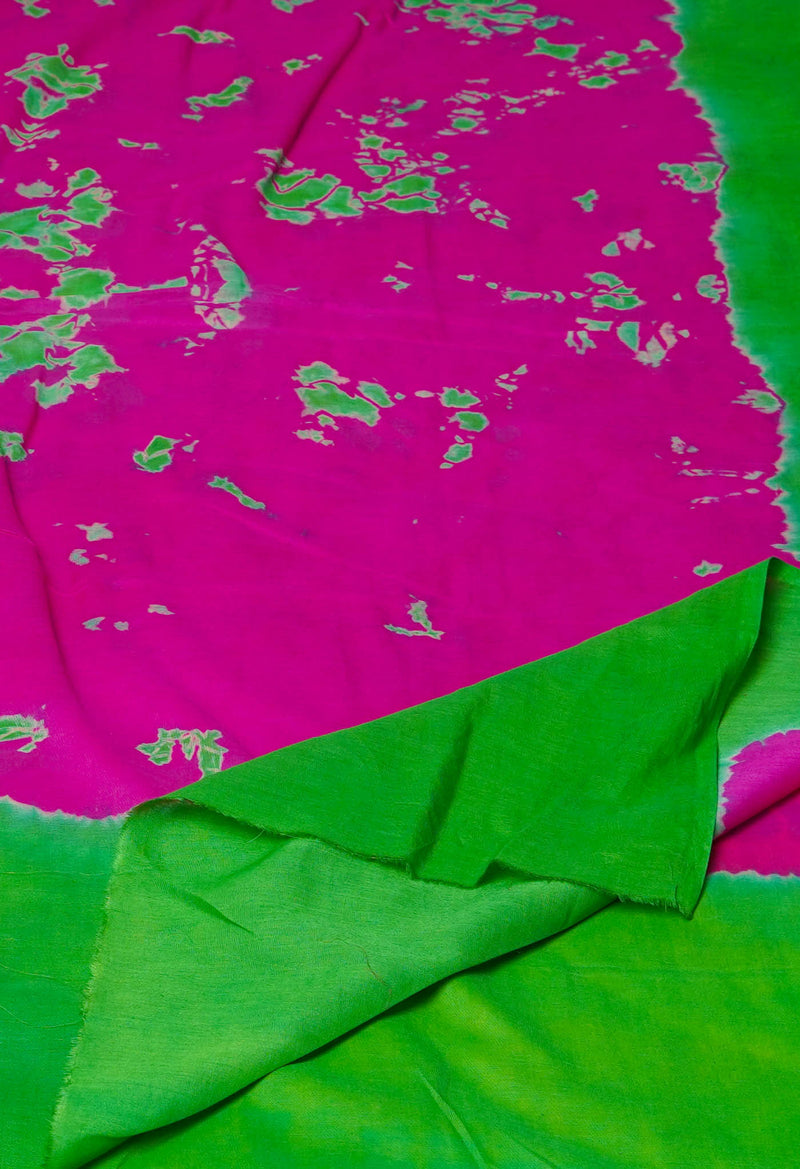 Pink Pure Shibori Mulmul Cotton Dupatta –UDS5092