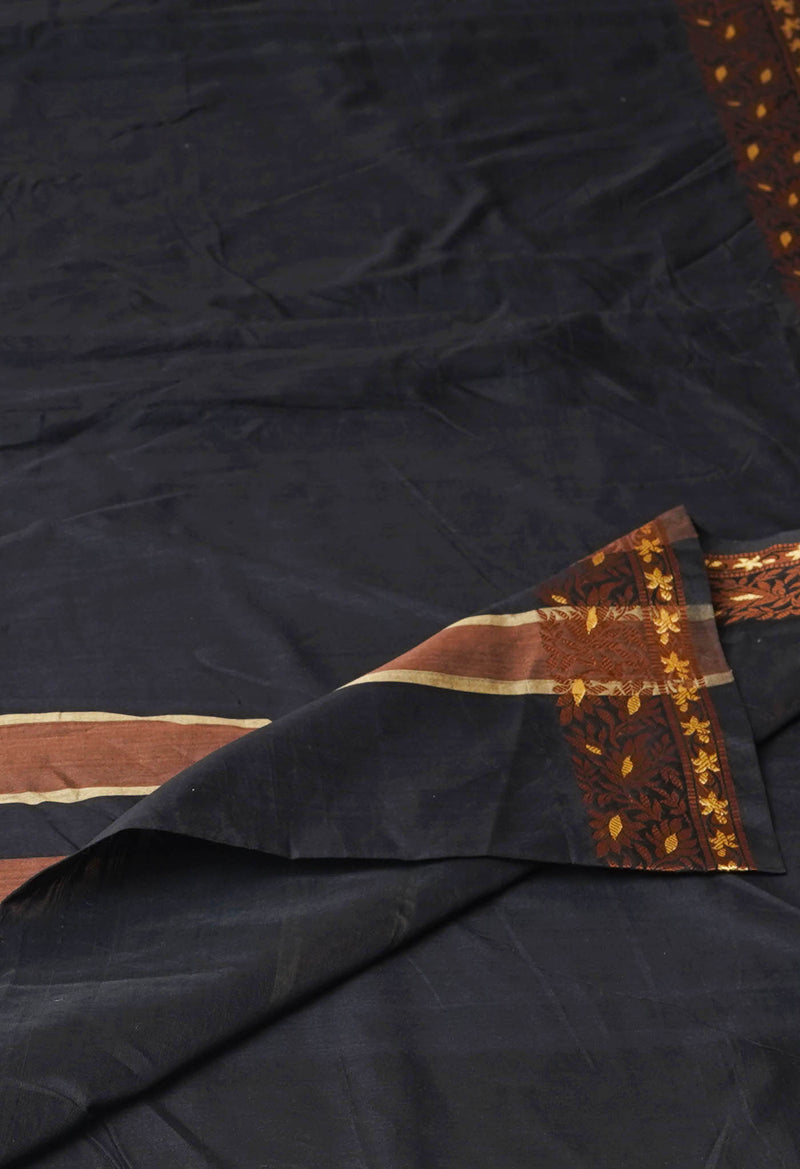 Black Bangalore Sico Saree-UNM65210