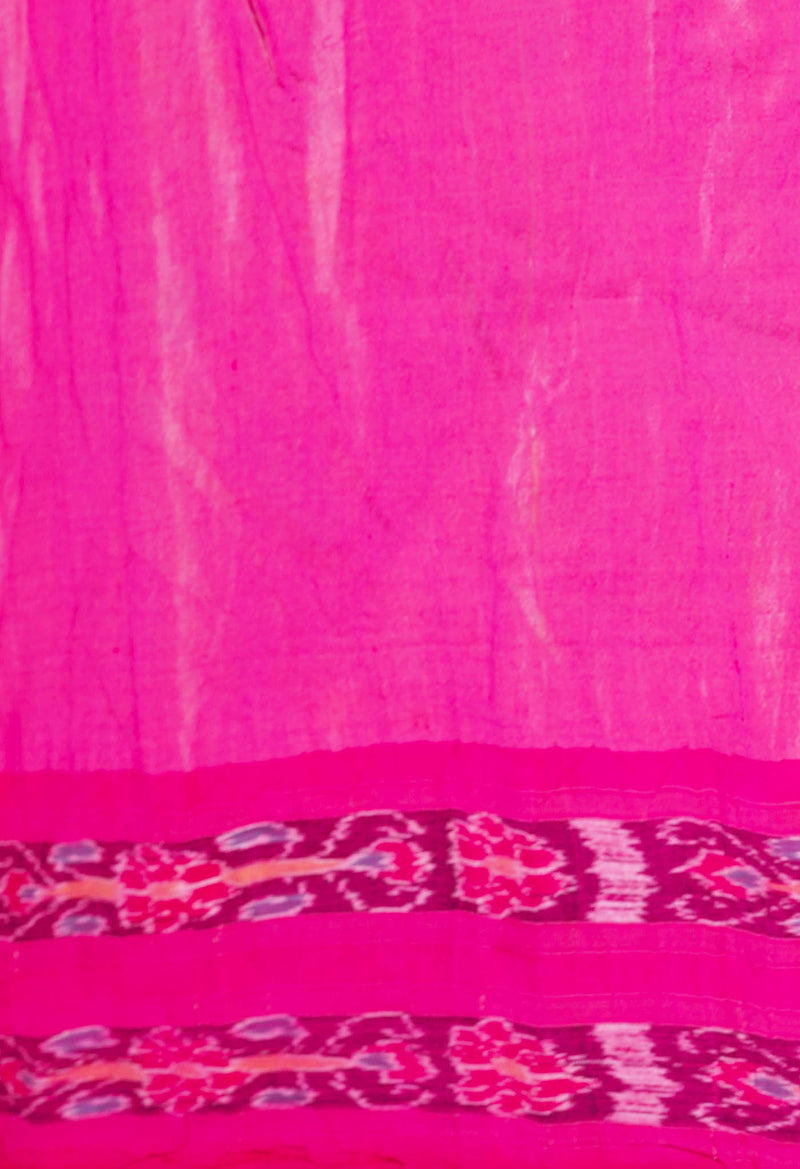 Yellow Pure Handloom Pen Kalamkari Painting Gicha Tussar Jute Saree-UNM71772