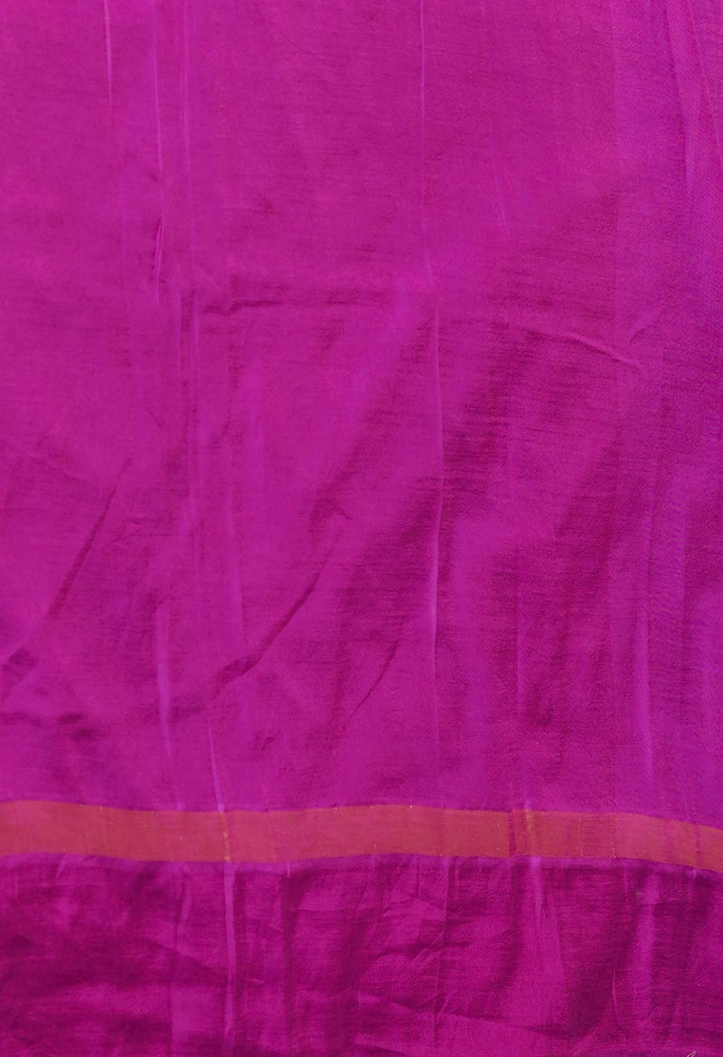 Blue  Dyed Printed Summer Bangalore Soft Silk Saree-UNM72782