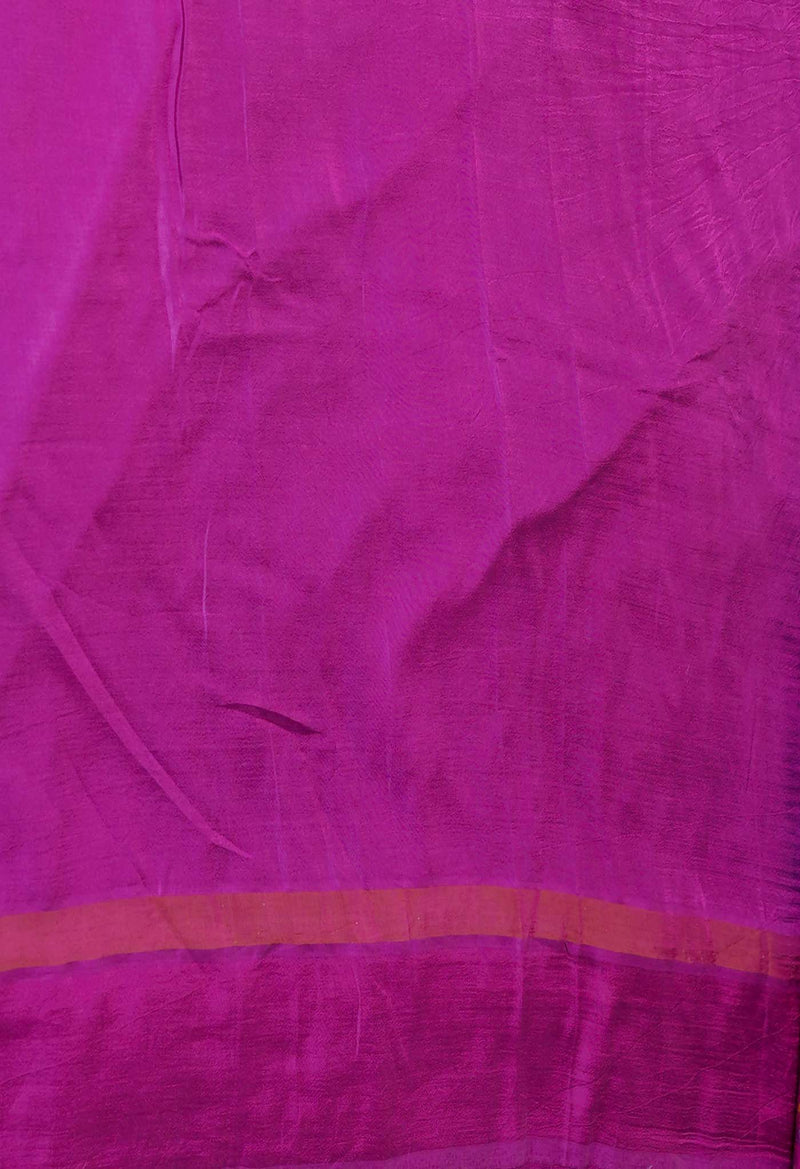 Blue  Dyed Printed Summer Bangalore Soft Silk Saree-UNM72786