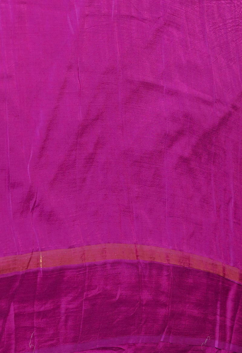 Blue  Dyed Printed Summer Bangalore Soft Silk Saree-UNM72787