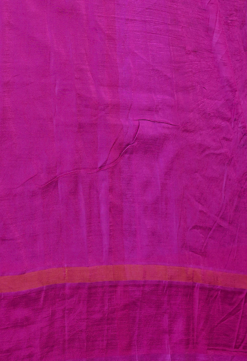 Blue  Dyed Printed Summer Bangalore Soft Silk Saree-UNM72788