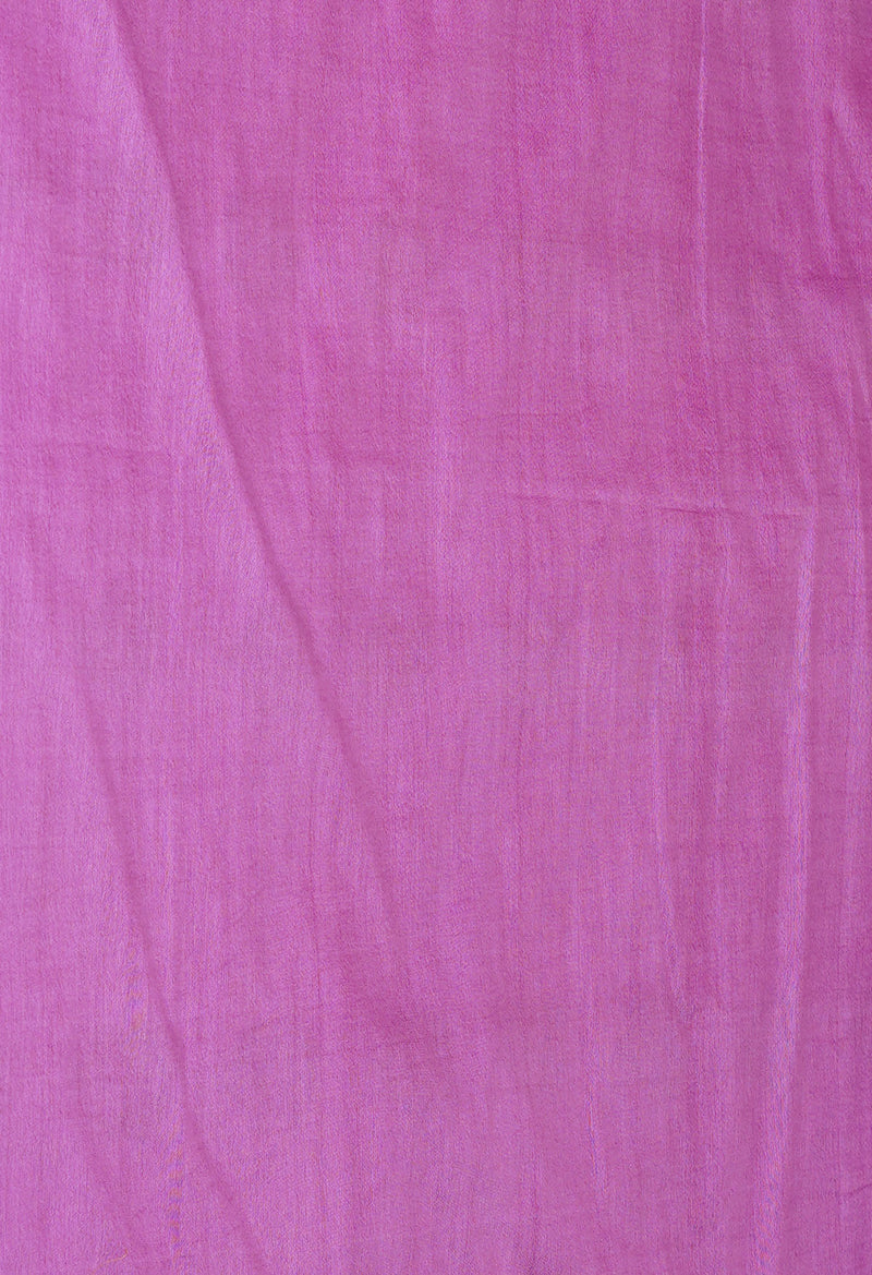 Pink  Chanderi Sico Saree-UNM73204