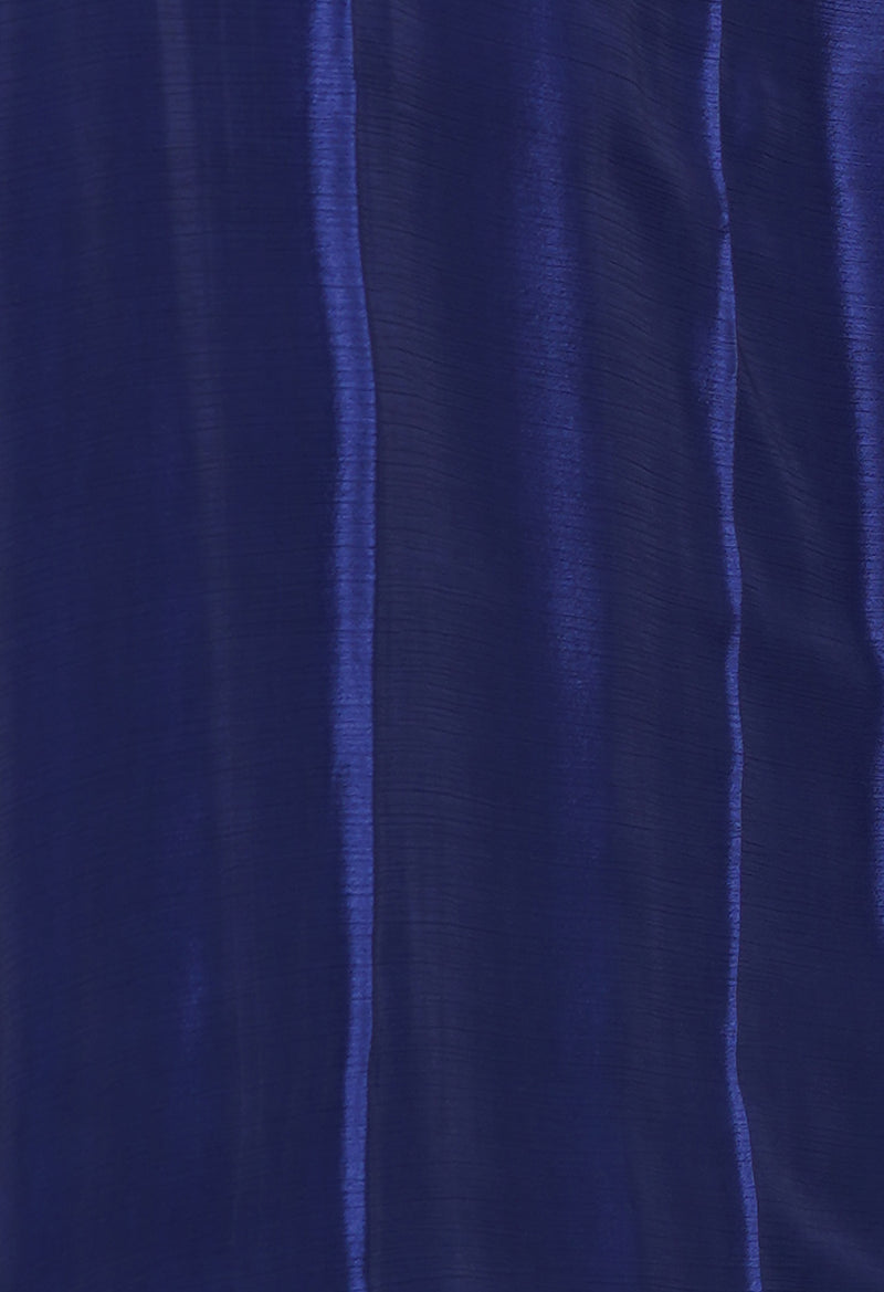 Navy Blue Pure  Bandhani Printed Soft Silk Saree-UNM73454