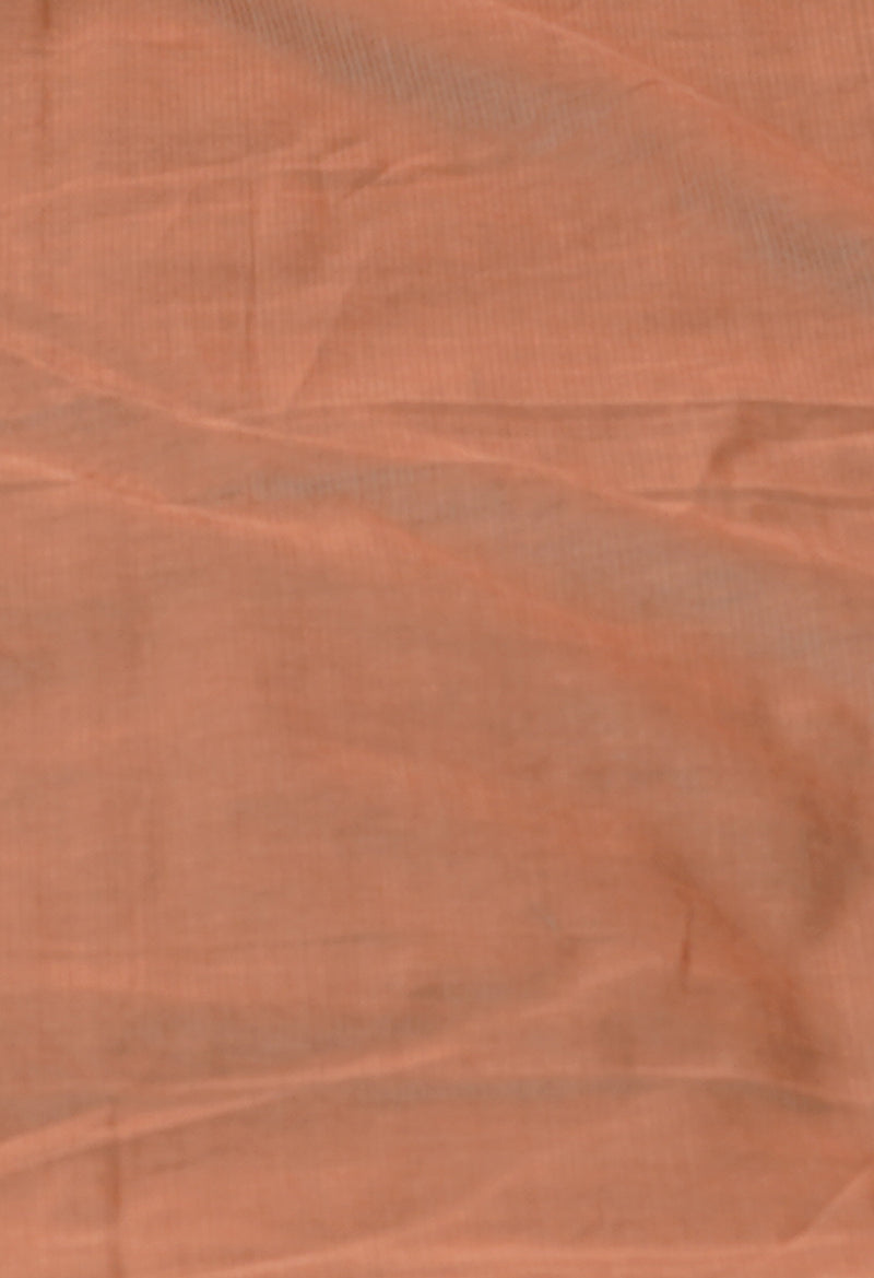 Uniform Green Pure Mangalgiri Cotton Saree-UNM73502