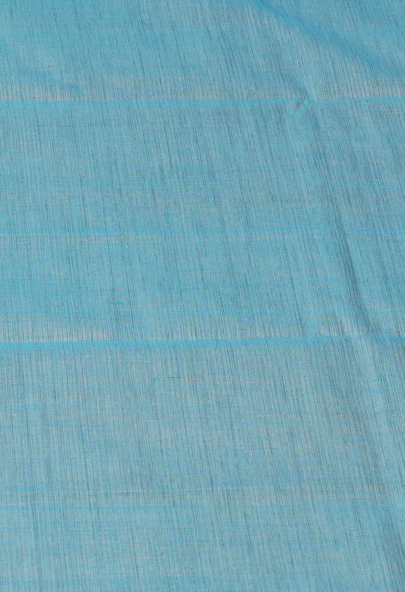 Grey Pure Mangalgiri Cotton Saree-UNM73517