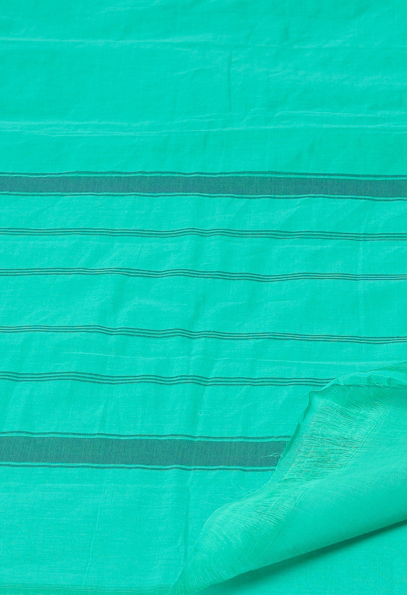 Green Pure Pavani Handcrafted Kanchi Cotton Saree
