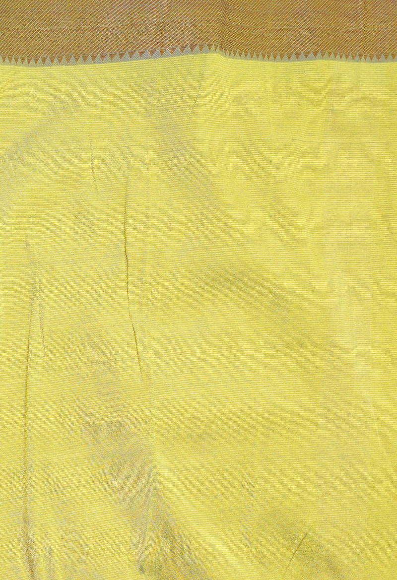Pink  Plain Mangalagiri Soft Silk Saree-UNM73638