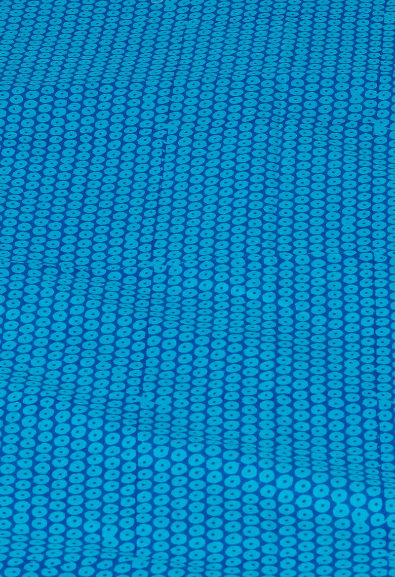 Blue Pure  Block Printed Superfine Mulmul Cotton Saree-UNM73849
