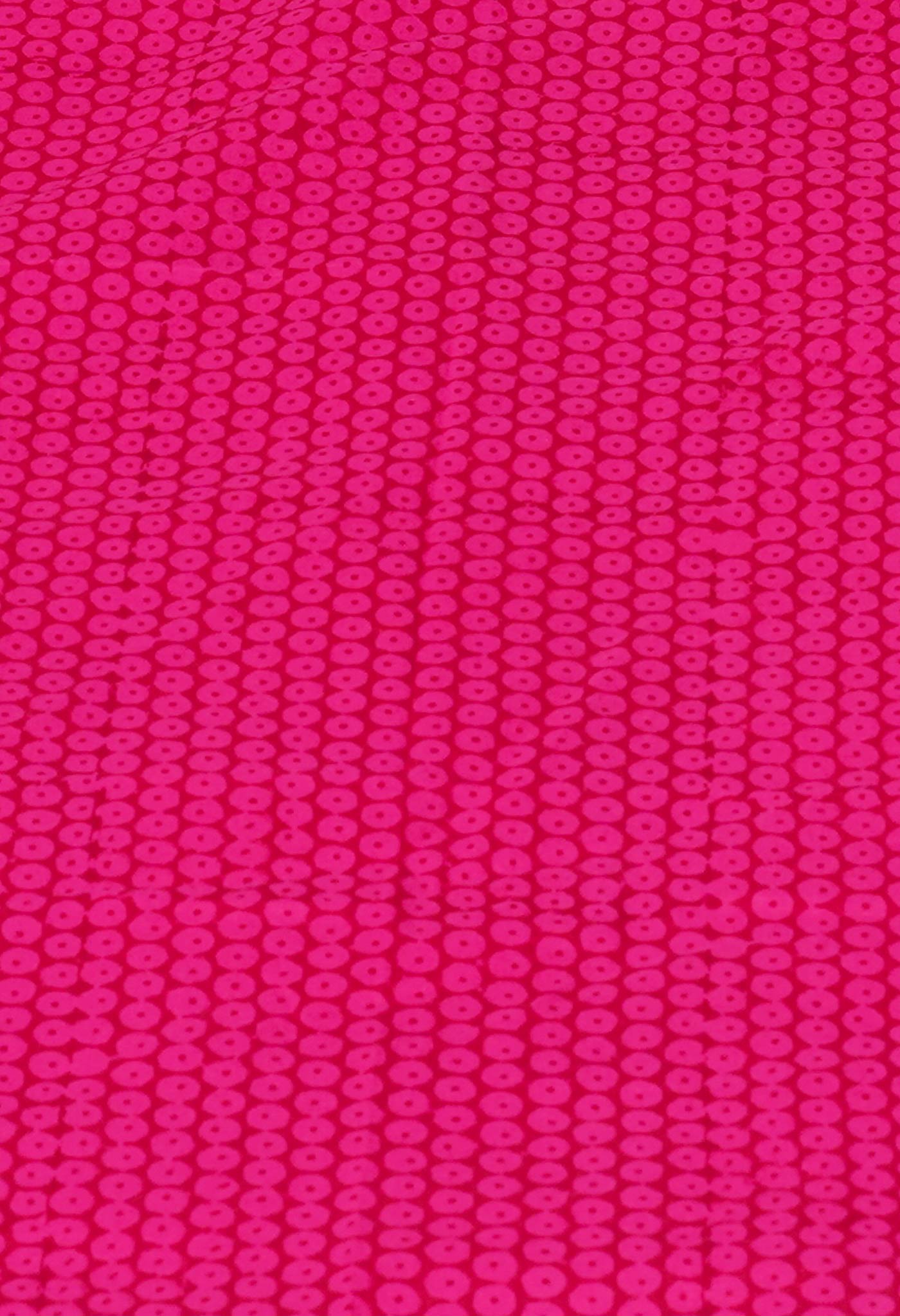 Pink Pure Block Printed Superfine Mulmul Cotton Saree
