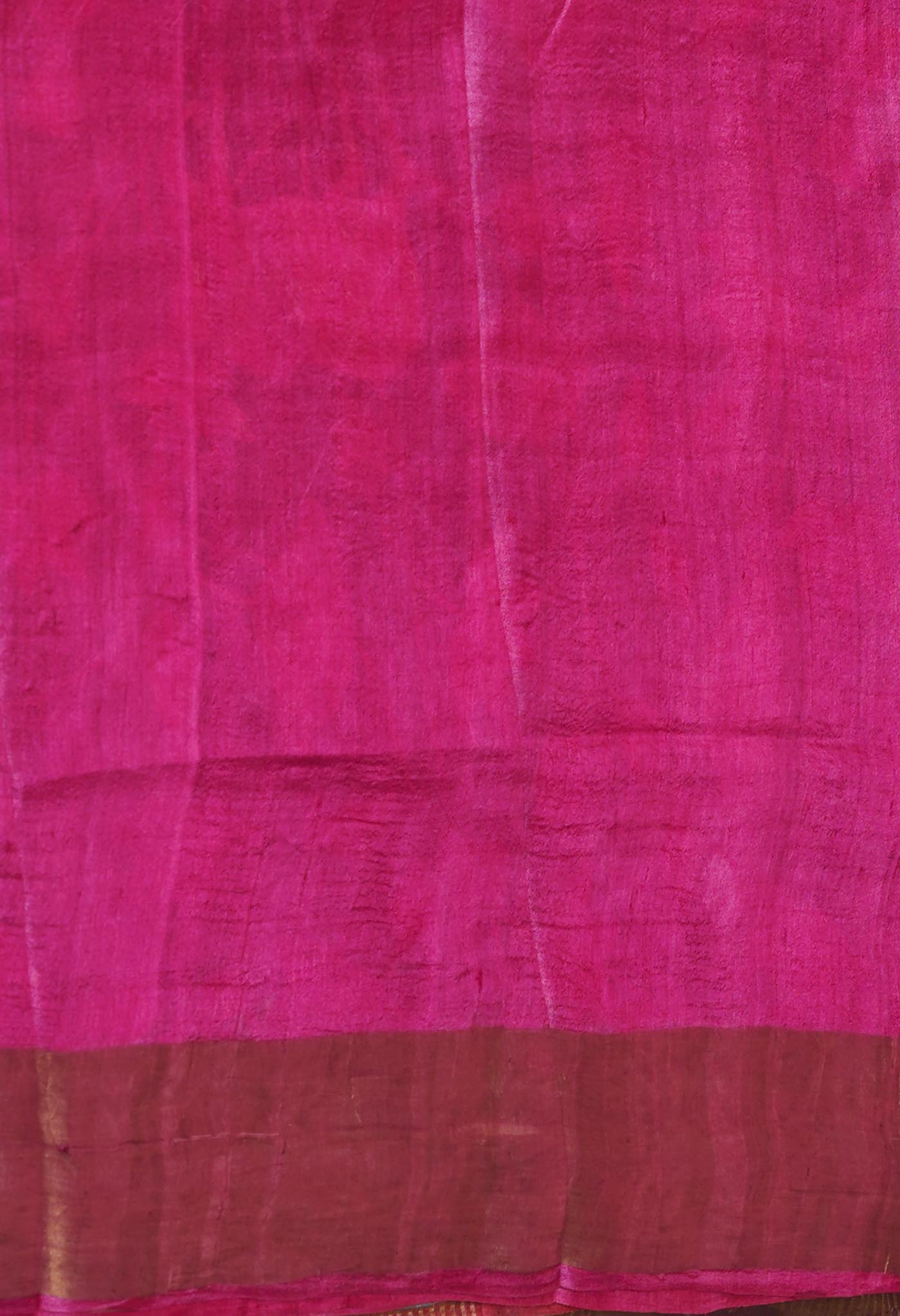 Black Pure Handloom Designer Printed Bengal Tussar Silk Saree-UNM74057