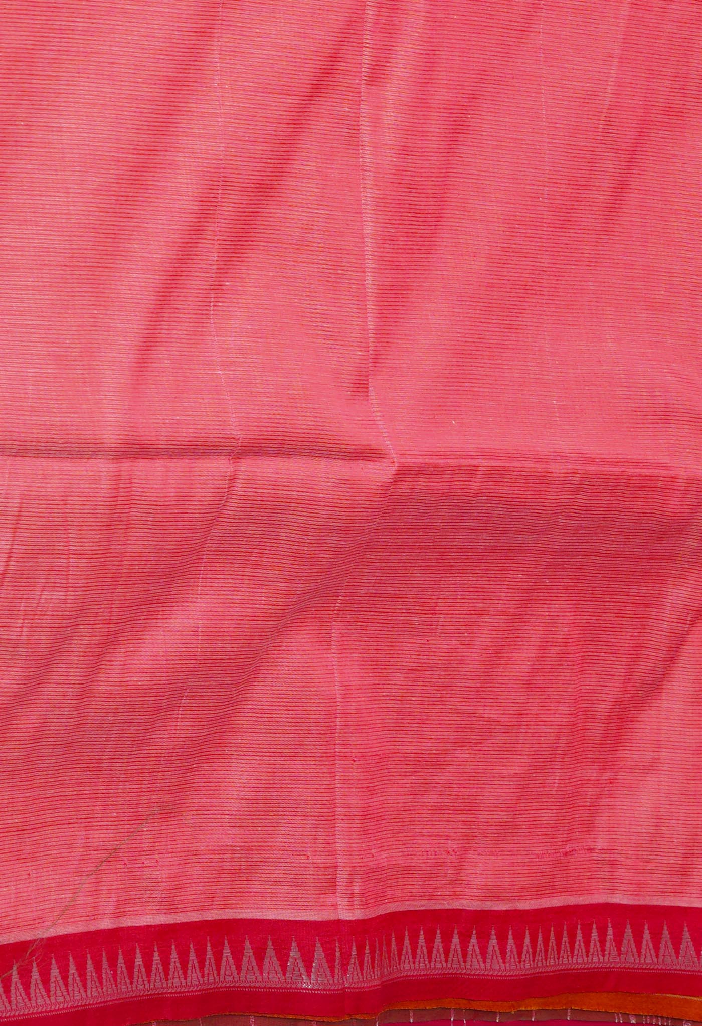 Yellow Pure Handloom Narayanpet Silk Saree-UNM74289