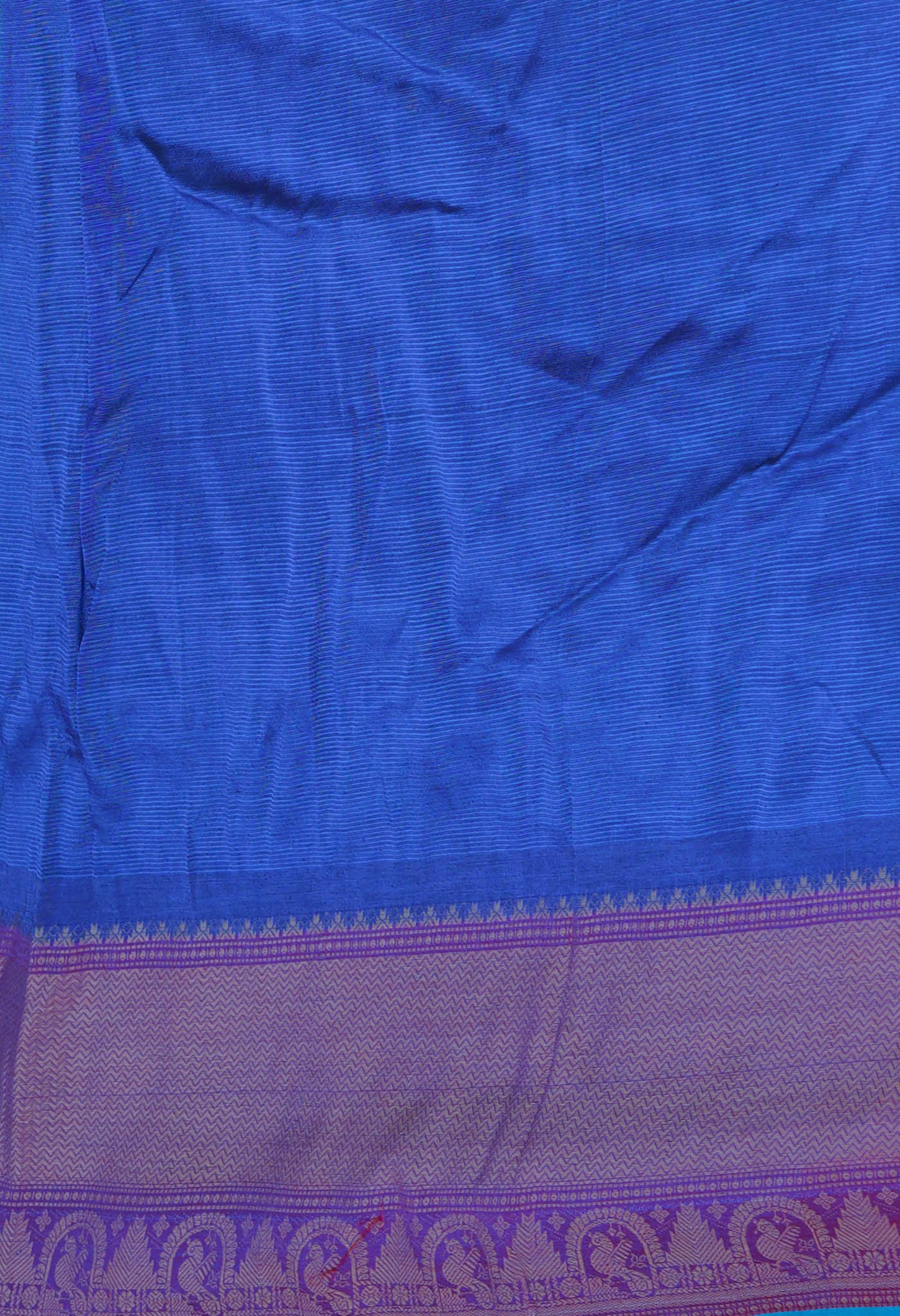 Green Pure Handloom Narayanpet Silk Saree-UNM74308