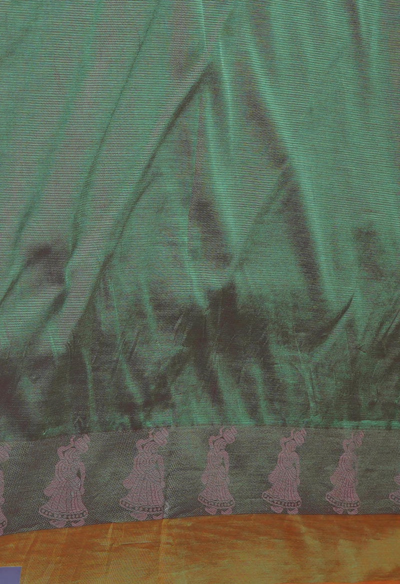 Pink Pure Handloom Chettinad Silk Saree-UNM74368