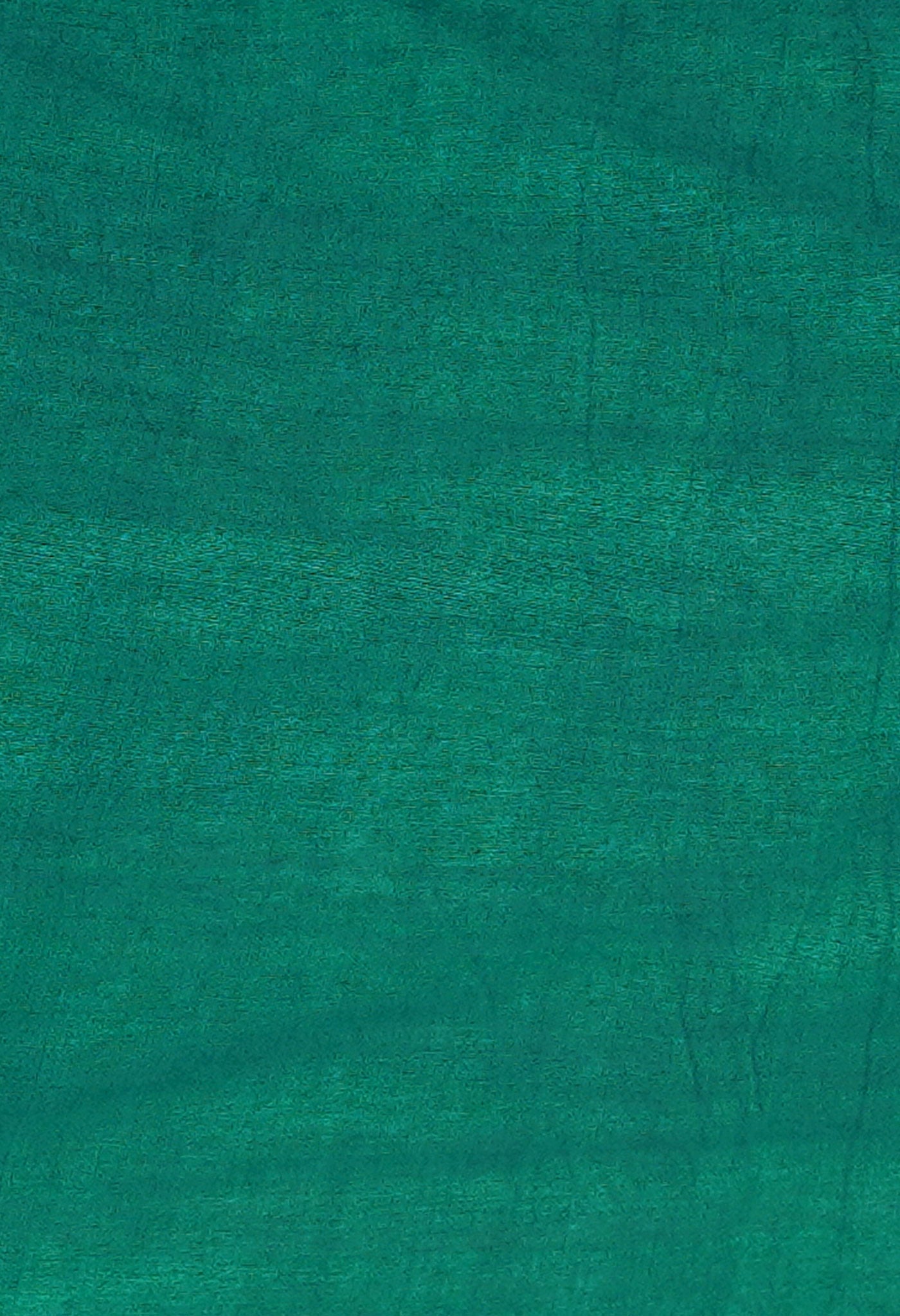 Navy Blue-Dark Green Pure Batik Printed Chanderi Sico Saree