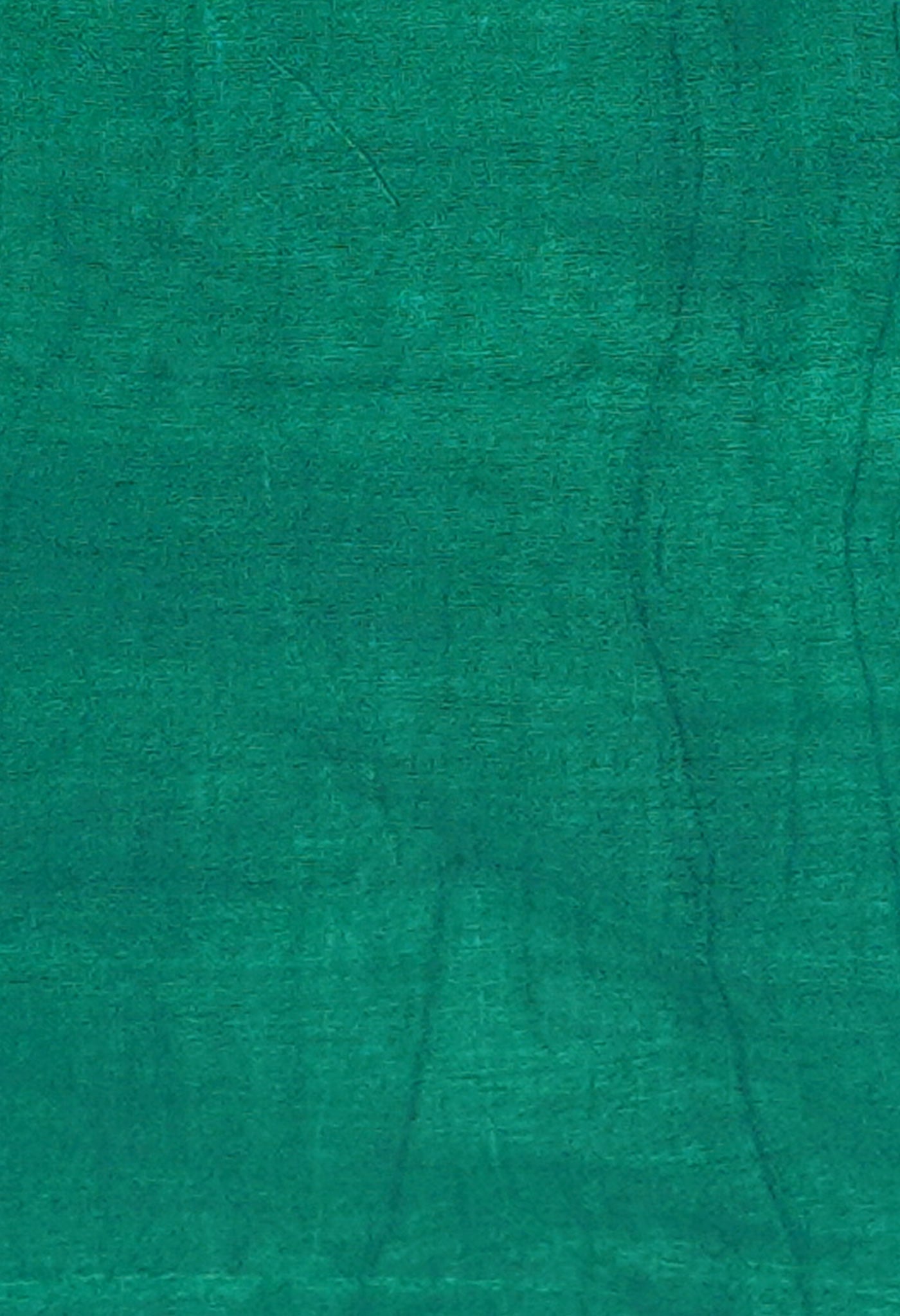 Navy Blue-Dark Green Pure Batik Printed Chanderi Sico Saree