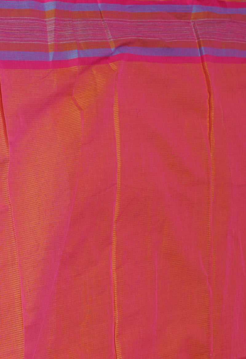 Mehandi Green Pure  Mangalgiri Cotton Saree-UNM74839